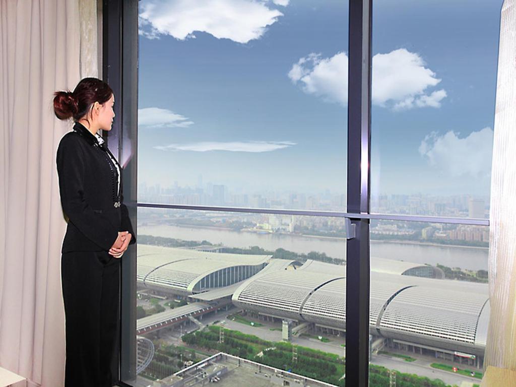 Heefun Apartment Gz -Poly World Trading Center-Walking Distance To Canton Fair Ngoại thất bức ảnh